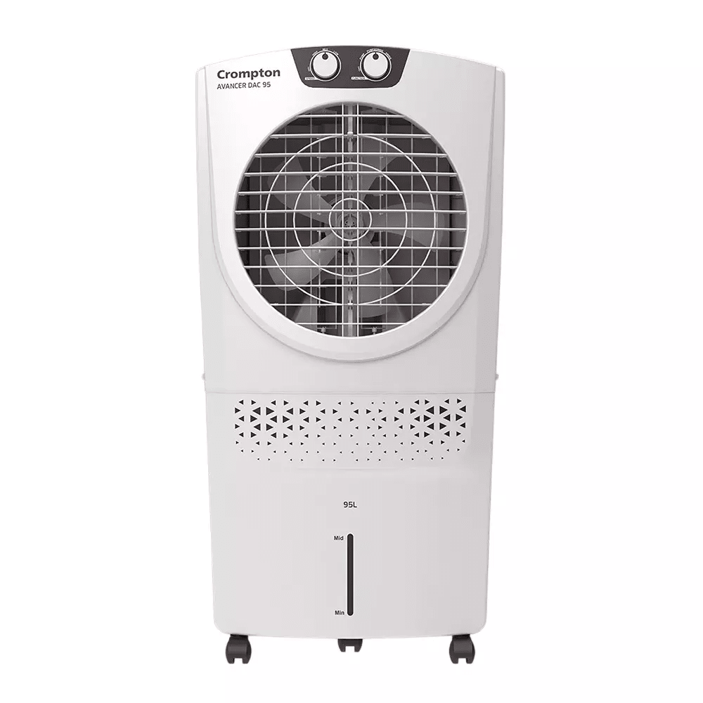 Crompton 95 L Desert Air Cooler (White & Purple, Avancer DAC95)