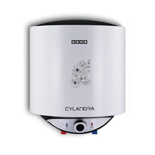 USHA 25 L Storage Water Geyser (Cylandra, Grey)