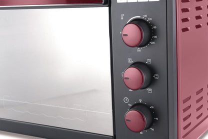 USHA 35-Litre Oven Toaster Grill (OTG)  (OTGW 3635RC, Wine & Matte Black)