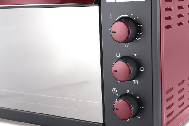 USHA 35-Litre Oven Toaster Grill (OTG)  (OTGW 3635RC, Wine & Matte Black)