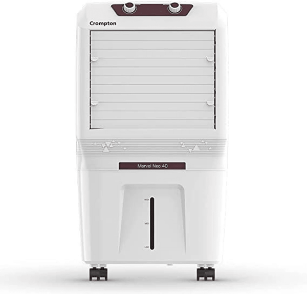 Crompton 40 L Room/Personal Air Cooler  (White, ACGC - MARVEL NEO40)