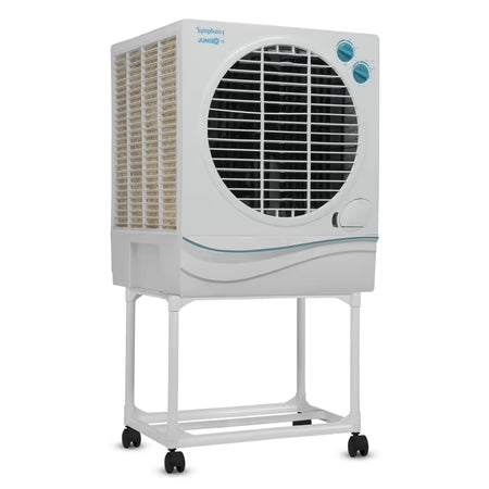 Symphony 70 L Desert Air Cooler  (White, Jumbo with_Trolley)