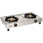 USHA Maxus GS2 001 Stainless Steel Manual Gas Stove  (2 Burners)