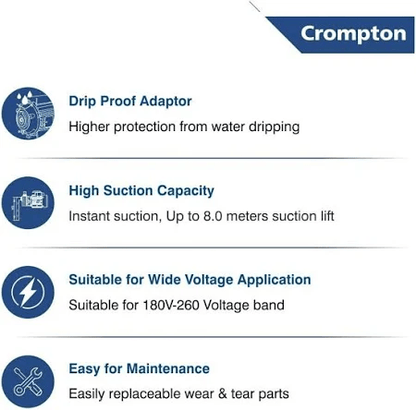 Crompton MINI CHAMP I Centrifugal Water Pump  (1 hp)