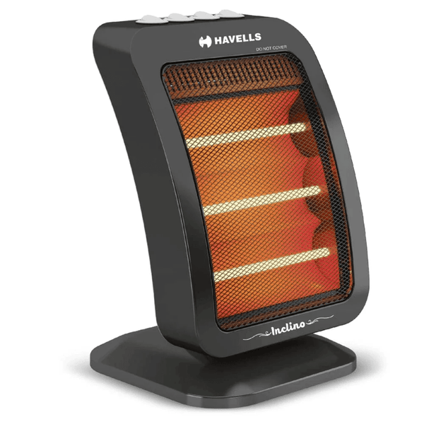 Havells Inclino 1200 Watt 3 Rod Halogen Heater (Black)
