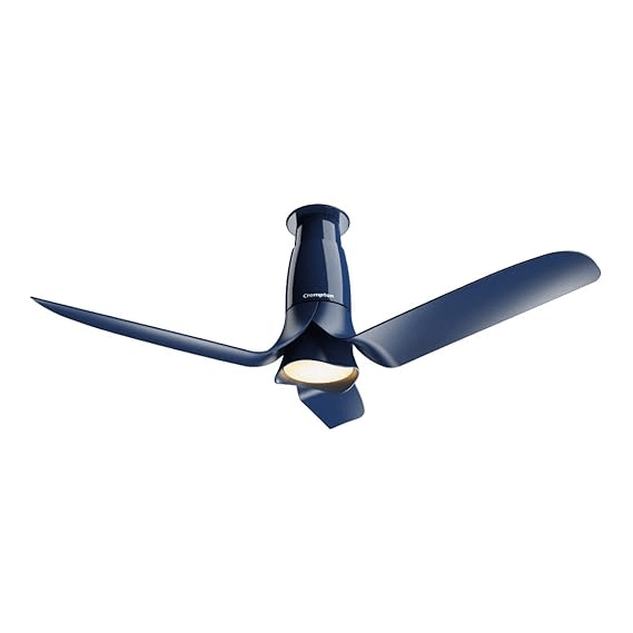 Crompton Silent Pro Blossom with 5 Year Warranty Remote Controlled 1200 mm Ceiling Fan  (DENIM BLUE | Pack of 1)