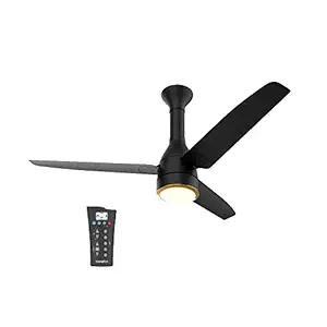 Crompton Energion Roverr Underlight with 5 Year Warranty 1200 mm Ceiling Fan  (5 Star | Matte Black | Pack of 1)
