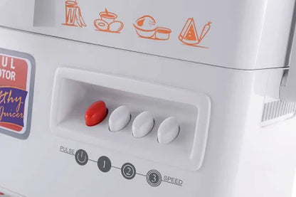 USHA 1 450 W Juicer Mixer Grinder  (JMG3345 | 2 Jars | White)