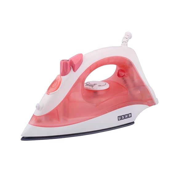 USHA SI 3813C 1300 W Steam Iron  (Pink)