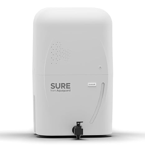 Eureka Forbes Sure From Aquaguard Sure Champ 7 L RO Water Purifier  (White)