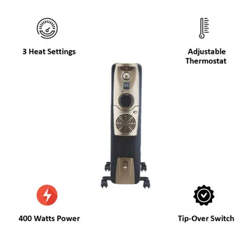 BAJAJ Majesty RH 9 Plus Oil Filled Room Heater