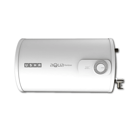 USHA 15 L Storage Water Geyser (Aqua Horizon, White, Grey)