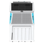 Symphony 115 L Desert Air Cooler  (White, Touch 115)
