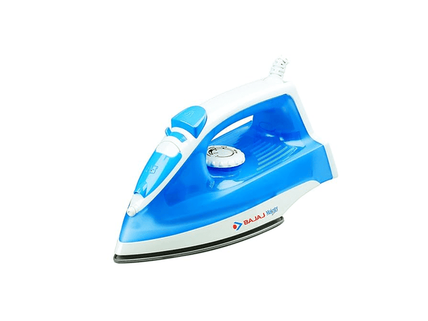 BAJAJ BJ I MX4 1200 W Steam Iron  (White & Blue)