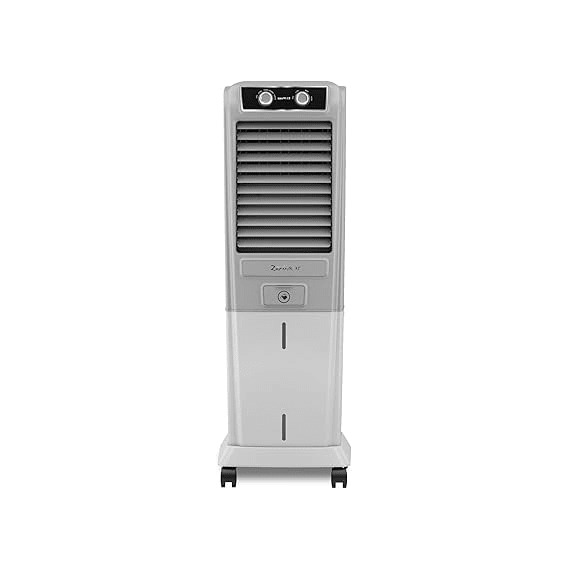 HAVELLS 35 L Tower Air Cooler  (Grey - Light Grey, Zurii-M 35)
