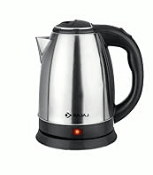 BAJAJ KTX 1.8 L DLX Electric Kettle  (1.8 L, Black, Silver)