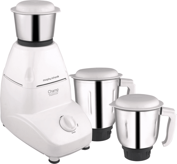 Morphy Richards Champ Mixer 500 W Mixer Grinder  (Champ Essentials | 3 Jars | pearl white)