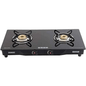 USHA Ebony GS 2001 Stainless Steel Manual Gas Stove  (2 Burners)