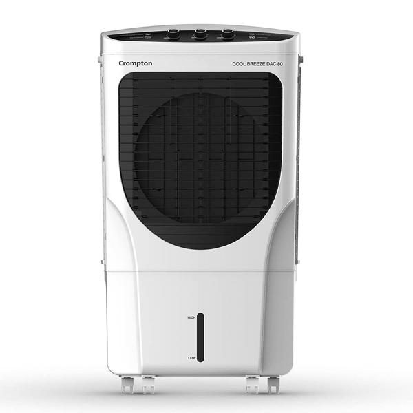 Crompton 80 L Desert Air Cooler  (White, Black, Cool Breeze DAC)