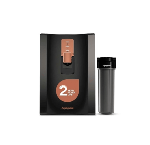 Aquaguard Superio 5 L RO + UV + MTDS + SS (AS) Water Purifier  (Black)