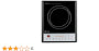 BAJAJ 1600 W Induction Cooktop Push Button  (Black, ICX 160TS)