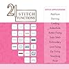 USHA My Fab Barbie Electric Sewing Machine  ( Built-in Stitches 21)