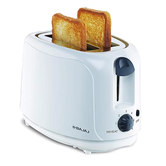 BAJAJ by BAJAJ ATX 4 750 W Pop Up Toaster  (White)