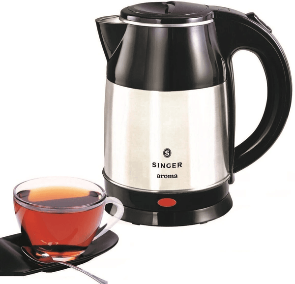 Singer Aroma(SKT 180 ASE)_ Electric Kettle  (1.8 L, Silver, Black)