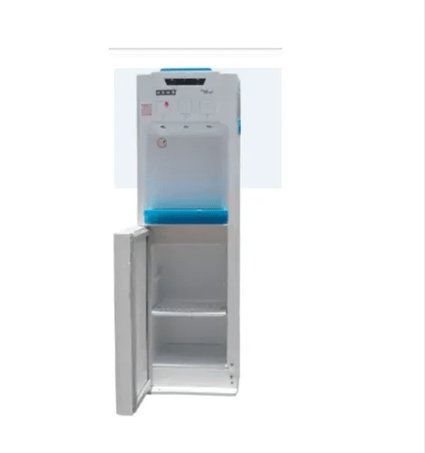 USHA AQUAGENIE+COOLING CABINET//63HNCCC3E10S Bottled Water Dispenser with Cold, Hot & Normal Water | Durable & Sleek Design | Low Power Consumption | Environment Friendly | 1Year Brand Warranty