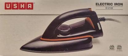 USHA by USHA 2102 1000 W Dry Iron  (Black)