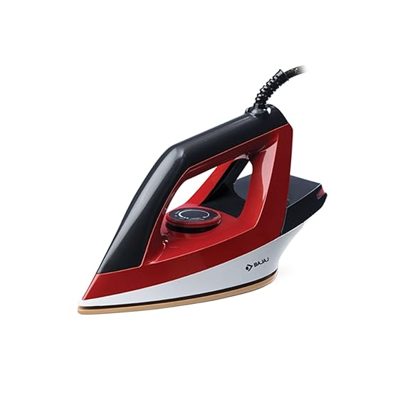 BAJAJ by BAJAJ Splendora Dry Iron 1100 W Dry Iron  (Red, Black)