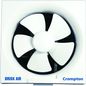 Crompton Brisk Air 150MM White-1 with 1 Year Warranty 150 mm Exhaust Fan  (White | Pack of 1)