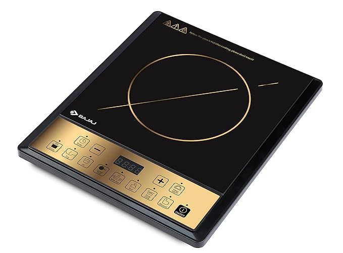 BAJAJ 1900 W Induction Cooktop Push Button  (Black, ICX 190TS)