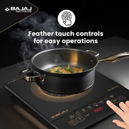 BAJAJ 1900 W Induction Cooktop Touch Panel  (Black, ICX 190FS)