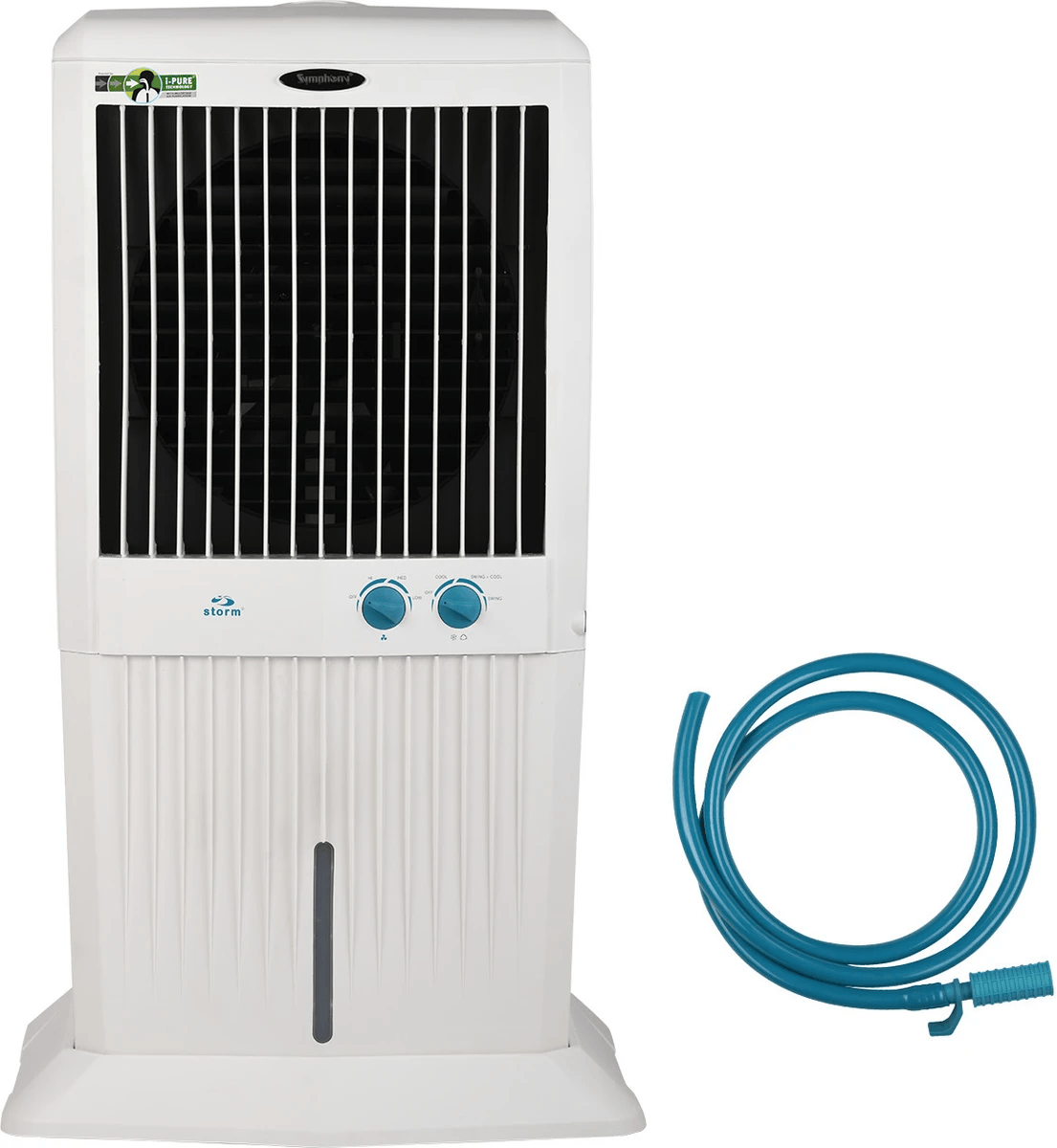 Symphony 70 L Room/Personal Air Cooler  (White, Storm 70 XL Air Cooler)