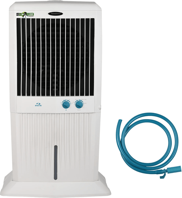 Symphony 70 L Room/Personal Air Cooler  (White, Storm 70 XL Air Cooler)