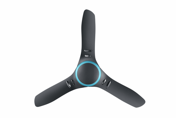 USHA Goodbye Dust - EX9 with 2 Year Warranty Anti Dust 1200 mm Ceiling Fan  (midnight black | Pack of 1)