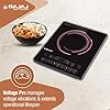 BAJAJ 2000 W Induction Cooktop Touch Panel  (Black, Pink, ICX 200 FP (740304))