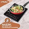 BAJAJ 2000 W Induction Cooktop Touch Panel  (Black, Pink, ICX 200 FP (740304))