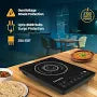 Crompton 2100 W Induction Cooktop Touch Panel  (Black, Silver, ACGIC-INSTSERV2100)