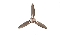 USHA Bloom Daffodil GoodBye Dust with 2 Year Warranty Anti Dust 1250 mm Ceiling Fan  (Sparkle Golden, Brown | Pack of 1)