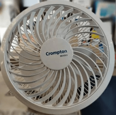 Crompton Brasso with 2 Year Warranty 300 mm Ceiling Fan  (White | Pack of 1)