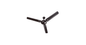 Crompton Superbriz Deco with 2 Year Warranty Anti Dust 1200 mm Ceiling Fan  (Smoked Brown | Pack of 1)