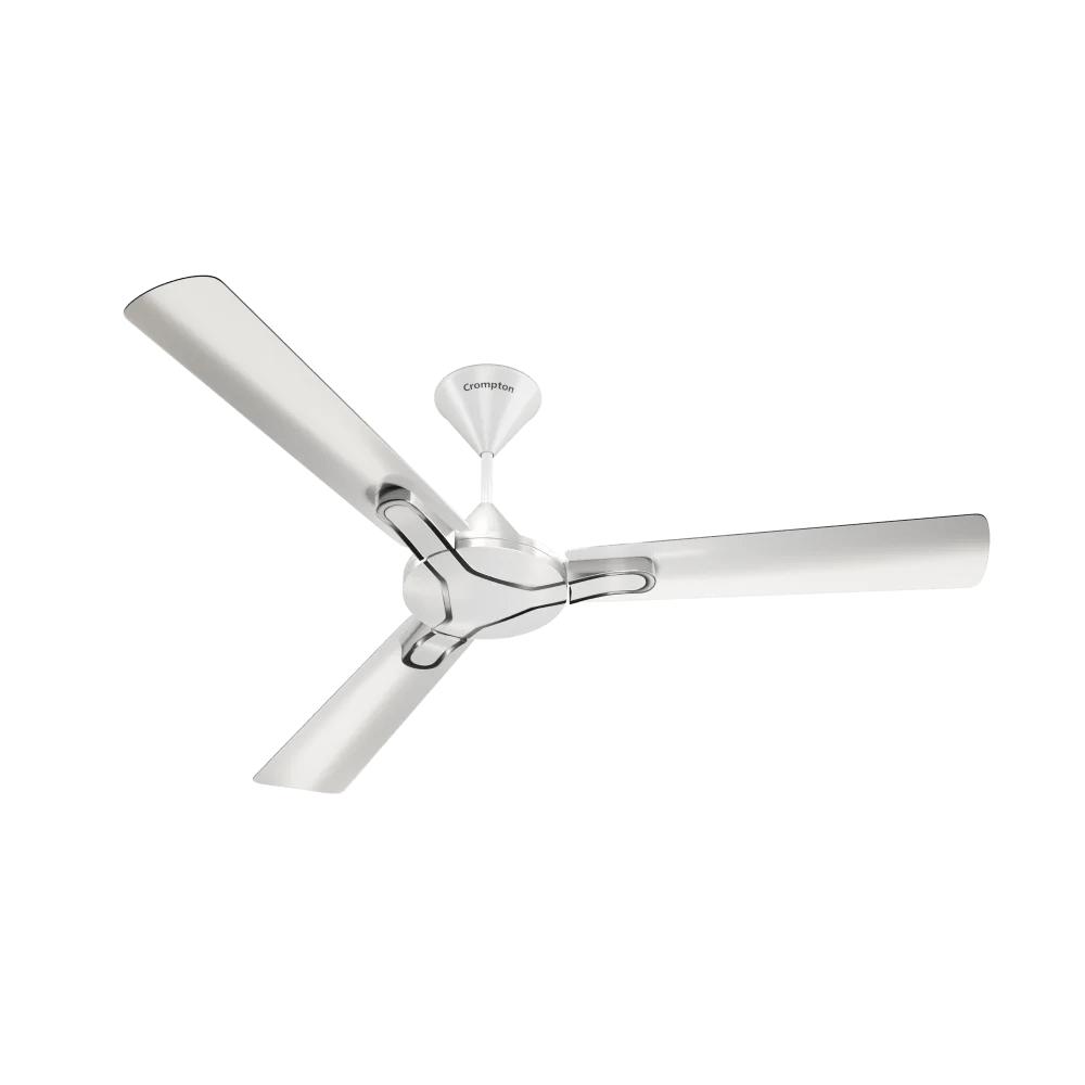 Crompton Gianna Anti Dust 1200 mm Ceiling Fan  (Pearl White | Pack of 1)