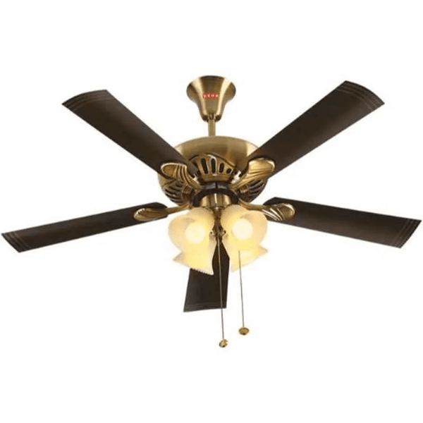 USHA Usha Fontana Maple with 2 Year Warranty Anti Dust 1250 mm Ceiling Fan  (Antique Brass | Pack of 1)