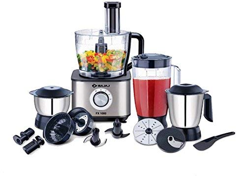 BAJAJ FX1000 Food Processor 1000 W Food Processor  (Black)