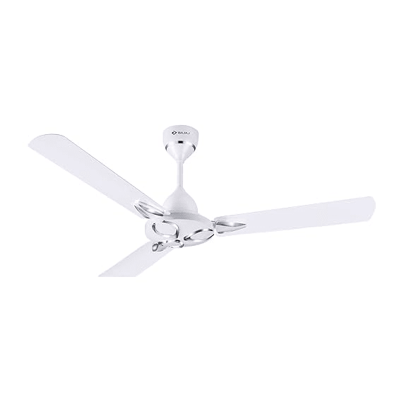 BAJAJ Novella 1200mm Serene White Ceiling Fan with 1 Year Warranty 1200 mm Ceiling Fan  (Serene White | Pack of 1)