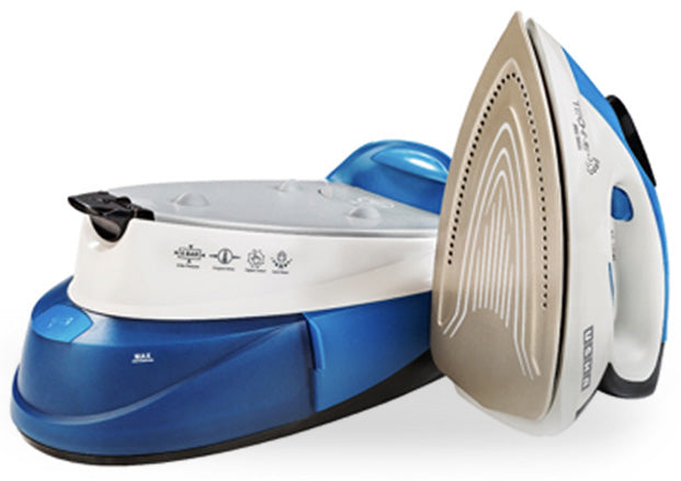 USHA Tene Pro 5000 2600 W Steam Iron  (White, Blue)
